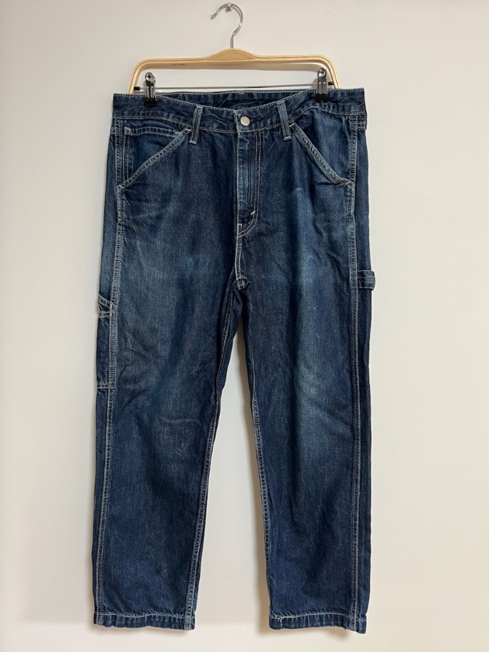 Levis Strauss Carpenter Vtg Jeans Denim  34 x 30 Blue